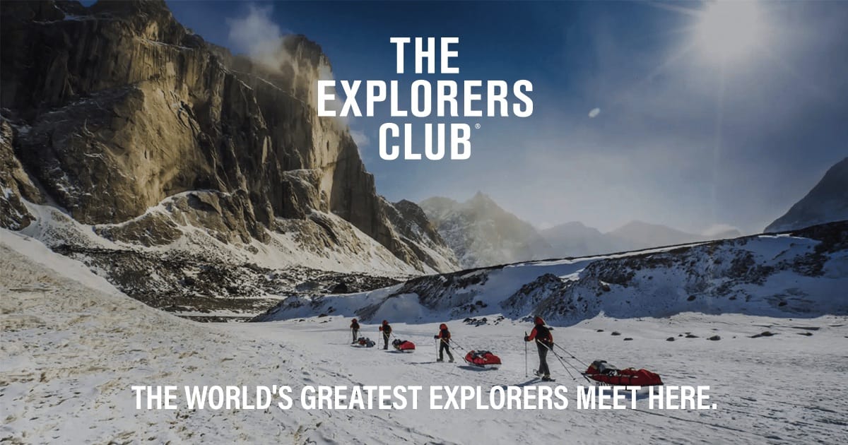 Joining The Explorers Club!